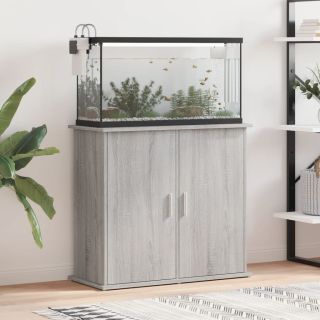 akvaariumi alus, hall Sonoma tamm, 81 x 36 x 73 cm, tehispuit