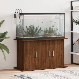 akvaariumi alus, pruun tamm, 101 x 41 x 58 cm, tehispuit