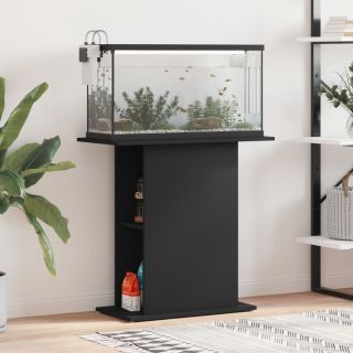 akvaariumi alus, must, 75x36x72,5 cm, tehispuit