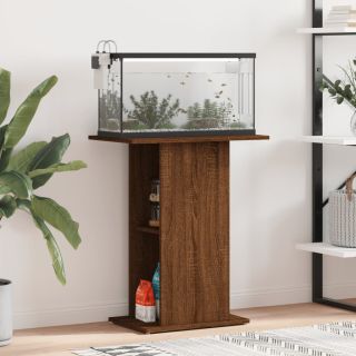 Подставка для аквариума, коричневый дуб, 60,5x36x72,5 см, искусственное дерево