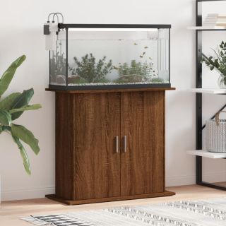 akvaariumi alus, pruun tamm, 81 x 36 x 73 cm, tehispuit