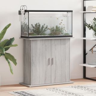 akvaariumi alus, hall Sonoma tamm, 81 x 36 x 73 cm, tehispuit