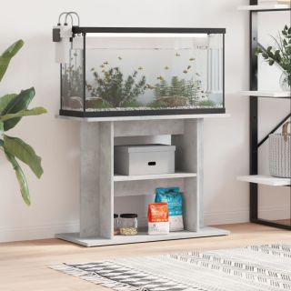 akvaariumi alus, betoonhall, 80 x 35 x 60 cm, tehispuit