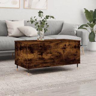 kohvilaud, suitsutatud tamm, 90 x 44,5 x 45 cm, tehispuit