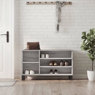 kingakapp, hall Sonoma tamm, 102x36x60 cm, tehispuit