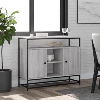 puhvetkapp, hall Sonoma tamm, 100 x 35 x 80 cm, tehispuit