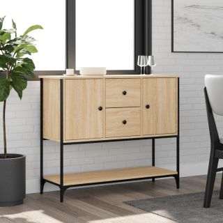 puhvetkapp, Sonoma tamm, 100 x 36 x 85 cm, tehispuit