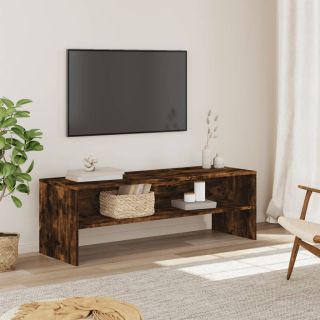 Тумба под ТВ, копченый дуб, 120 x 40 x 40 см, искусственное дерево