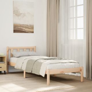 voodiraam ilma madratsita, 100x220 cm, männipuit