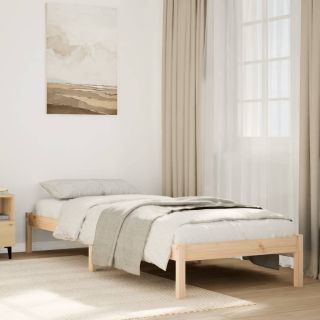 voodiraam ilma madratsita, 100x210 cm, männipuit