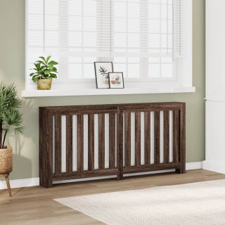 radiaatori kate, Sonoma tamm, 175x20x82 cm, tehispuit