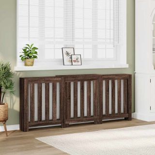 radiaatori kate, Sonoma tamm, 205x21,5x83,5 cm, tehispuit