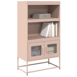 Highboard Pink 68x39x123 cm Teras