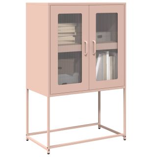 Highboard Pink 68x39x107 cm Teras