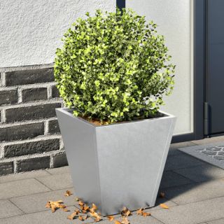 aia taimekastid 2 tk, 30x30x30 cm, tsingitud teras
