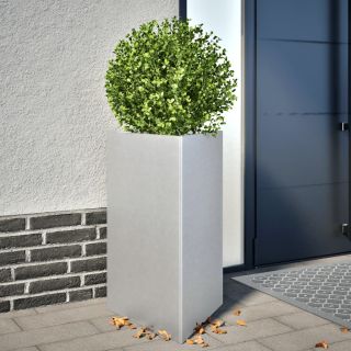 aia taimekastid 2 tk, kolmnurk, 50x43x75 cm, tsingitud teras