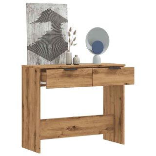 Консольный стол Artisan oak 90x36x75 см Engineered Wood