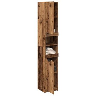 Шкафчик для ванной комнаты Old Wood 32x34x188,5 см Техническое дерево