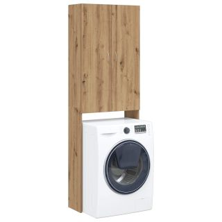 Тумба под стиральную машину Artisan дуб 64x25.5x190 см