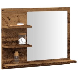 Зеркальный шкафчик для ванной комнаты Artisan дуб 60x10.5x45 см
