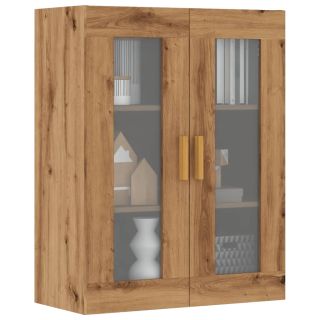 настенный шкаф, дуб ручной работы, 69,5x34x90 см
