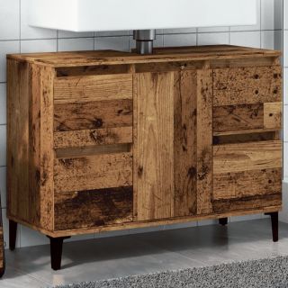 valamukapp Vana puit 80x33x60 cm Engineered Wood
