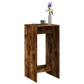 baarilaud, suitsutatud tamm, 51 x 50 x 103,5 cm, tehispuit