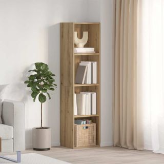 книжный шкаф/тумба под телевизор Artisan дуб 36x30x143 см искусственное дерево