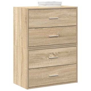 kapid 2 sahtliga 2 tk, Sonoma tamm, 60x31x40 cm, tehispuit