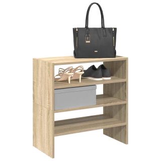 kingariiulid 2 tk virnastatavad, sonoma tamm, 60 x 30 x 30,5 cm