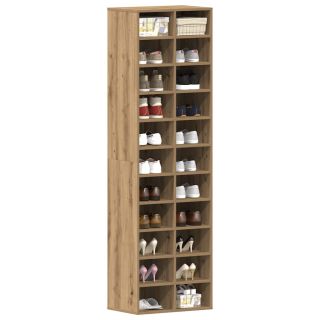 Тумба для обуви Artisan дуб 54x34x183 см, инженерная древесина