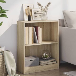 книжная полка, дуб Сонома, 60 x 24 x 76 см, искусственное дерево