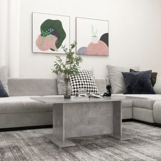 kohvilaud, betoonhall, 103,5x60x40 cm, puitlaastplaat