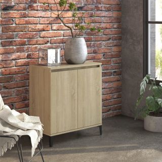 puhvetkapp, Sonoma tamm, 60 x 35 x 70 cm, tehispuit