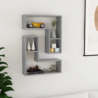 seinariiulid 2 tk, betoonhall, 50 x 15 x 50 cm, tehispuit