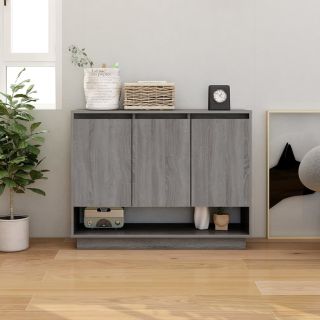 puhvetkapp, hall Sonoma tamm, 97x31x75 cm, tehispuit