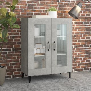puhvetkapp, betoonhall, 69,5 x 34 x 90 cm, tehispuit