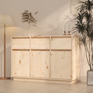 puhvetkapp, 110 x 34 x 75 cm, toekas männipuit