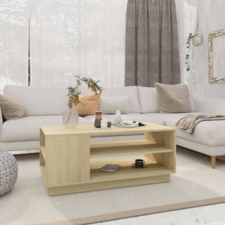kohvilaud, Sonoma tamm, 102x55x43 cm, tehispuit