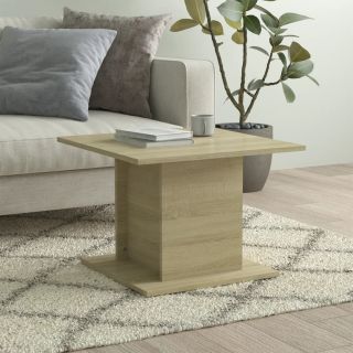 kohvilaud, Sonoma tamm, 55,5x55,5x40 cm, tehispuit