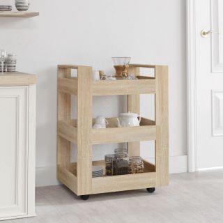 lauakäru Sonoma tamm 60x45x80 cm tehispuit