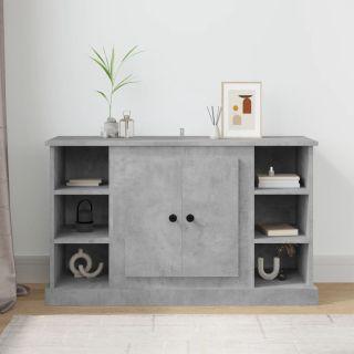 puhvetkapp, betoonhall, 100x35,5x60 cm, tehispuit