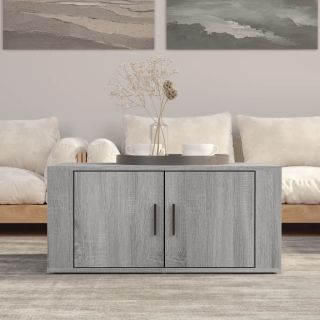 kohvilaud, hall Sonoma tamm, 80 x 50 x 36 cm, tehispuit