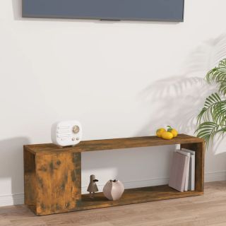 telerikapp, suitsutatud tamm, 100 x 24 x 32 cm, tehispuit