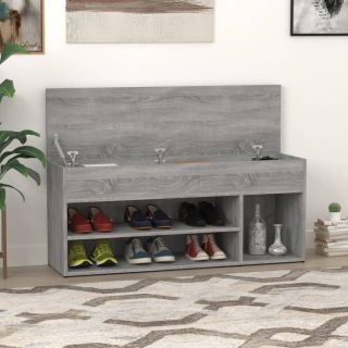 jalatsipink, hall Sonoma tamm, 105 x 30 x 45 cm, tehispuit