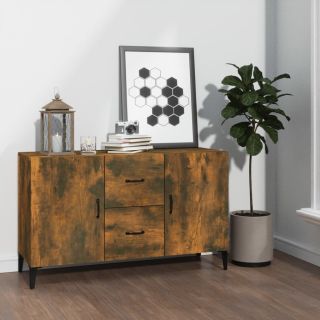 puhvetkapp, suitsutatud tamm, 100 x 36 x 60 cm tehispuit