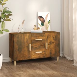 puhvetkapp, suitsutatud tamm, 100 x 36 x 60 cm tehispuit