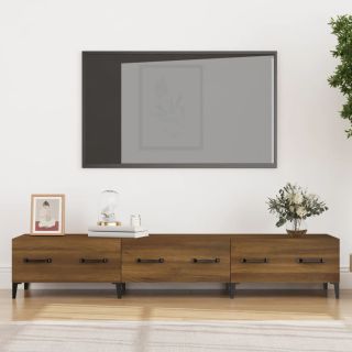 telerikapp, pruun tamm, 150x34,5x30 cm, tehispuit
