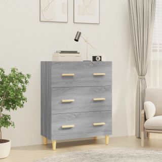 puhvetkapp, hall Sonoma tamm, 70 x 34 x 90 cm tehispuit