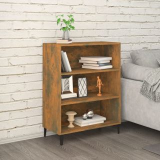 puhvetkapp, suitsutatud tamm, 69,5 x 32,5 x 90 cm, tehispuit